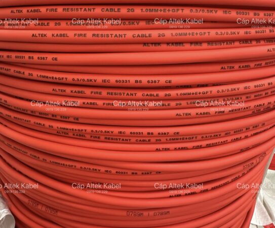 Cáp chống cháy chống nhiễu Altek Kabel 2×1.0mm2