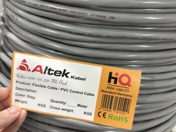 Cáp điều khiển 4x1.5mm2 Altek Kabel