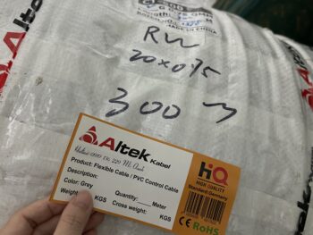 Cáp điều khiển 20x0.75mm2 Altek Kabel