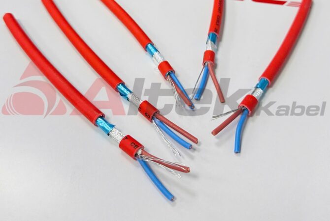 Dây cáp tín hiệu chống cháy chống nhiễu 2x0.75