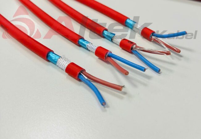 Dây cáp tín hiệu chống cháy chống nhiễu 2x2.5